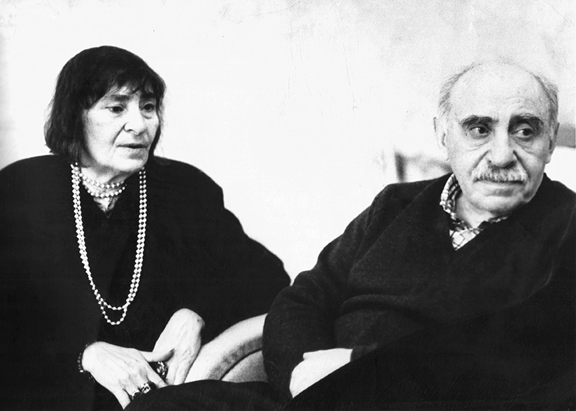 Инна Лиснянская и Семён Липкин, 1993 год