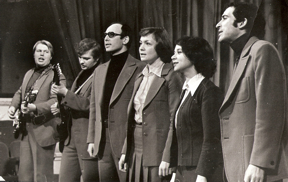 Рок ансамбль ПЛАКАТ, программа ШИРЕ КРУГ, 1977-й год
