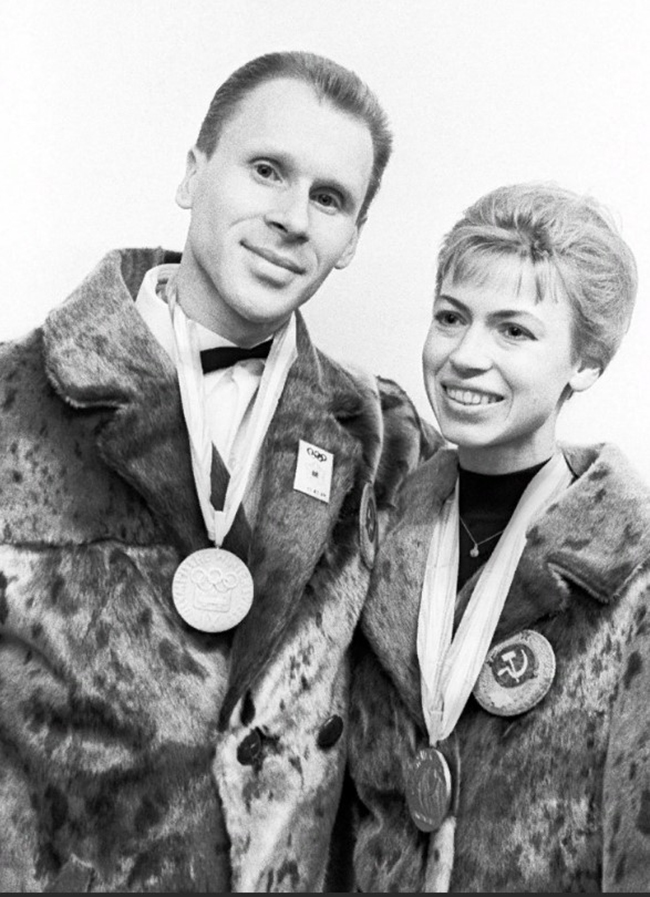 Людмила Белоусова и Олег Протопопов, дважды золотые медалисты Олимпийских игр, четырежды чемпионы мира