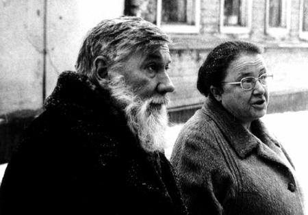 Супруги А.Д.Синявский и М.В.Розанова, январь 1989 года