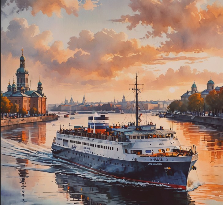 Рисунок нейросети Starryai